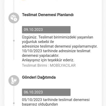 MNG Kargo Eve Gelmeyen Kargo