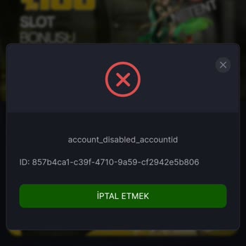 Casinom Siteye Para Yatırdım Ancak Çekim Talebim Engellendi