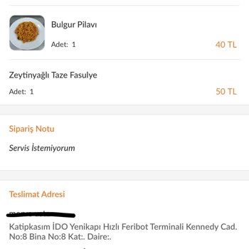 Trendyol Yemek Konum Hatası Nedeniyle İptal