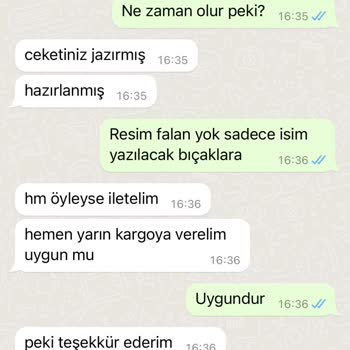 Üniformanya (Ascielbiseleri.com) 2 Hafta Oldu Hala Kargoya Verilmedi