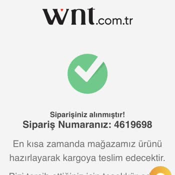 Wnt.com.tr 30 Gün Oldu Göndermediler