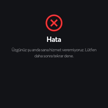 Papara Şu Anda Size Hizmet Veremiyoruz