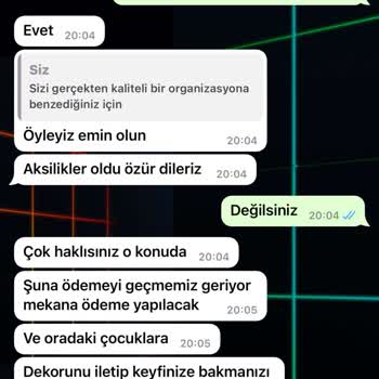 Gülsüm Aydemir Event Organizasyon Şirketinin İstediği Ücretin Sorunu