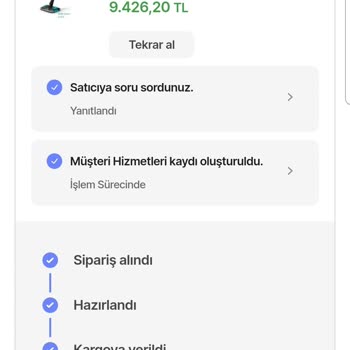 Hepsiburada'nın Siparişi Göndermeden İptal Ediyor.
