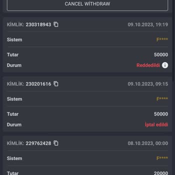 Trendbet Para Çekim Sorunu