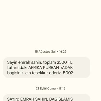 Cansuyu Yardımlaşma ve Dayanışma Derneği Kurban Videosu Yok