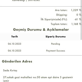 Guess Outlet Türkiye Alışveriş İptali İstiyorum.