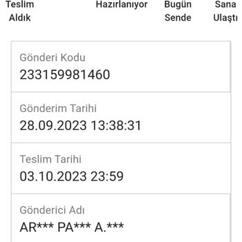 Beko'dan Ürün Teslim Edildi Görünüyor Ama Bize Ulaşmadı, İlgilenen Yok