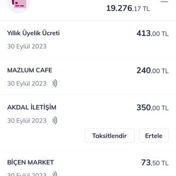 QNB Finansbank Yıllık Üyelik Ücreti