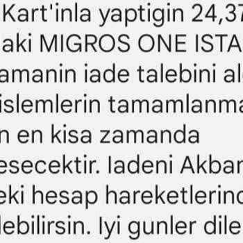 Migros Sanal Market Farklı Fiyat Yansıtma Ve Eksik İade