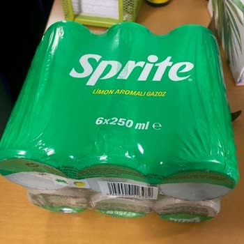6'lı Sprite Paketlerinin İçlerini Boşalmış Halde Bulduk.