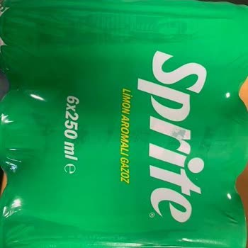 6'lı Sprite Paketlerinin İçlerini Boşalmış Halde Bulduk.