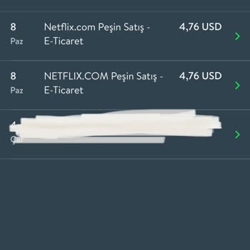 Netflix Kartımdan 2 Defa Ödeme Aldı