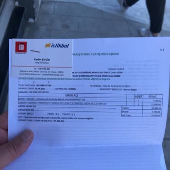 İstikbal Ayıplı İndigo Masa