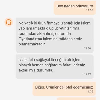 Trendyol Sitesi Satıcı İstediği Ürünü Göndermiyor