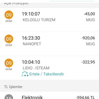 Lidio İzinsiz Kredi Kartı Kullanımı