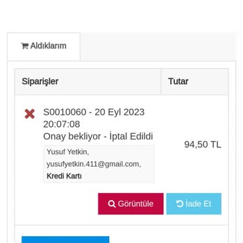 Toptancın Burada Para İade Edilmiyor