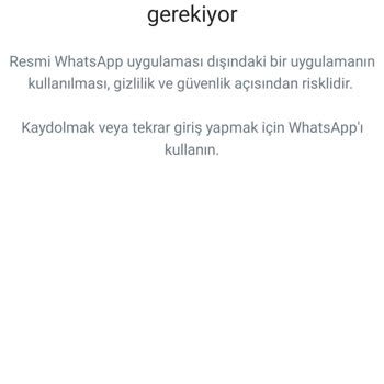 Whatsapp Aero WhatsApp Areo Giremiyorum