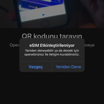 Turkcell E Sim Sinyal Yok