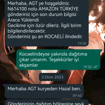 AGT Kargo Ürünleri Teslim Etmiyor