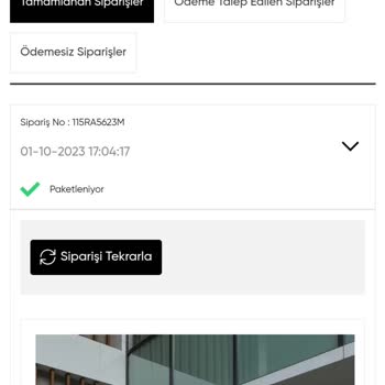 Oyku Wear Siparişin 9 Gündür Gönderilmemesi