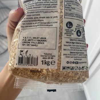 Yayla Bakliyat Buğday Açılmamış Paket Böcekli