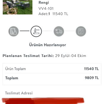 Vivense Teslim Süreci Gecikmesi