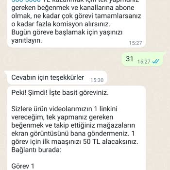 Telegram Ve WhatsApp Dolandı