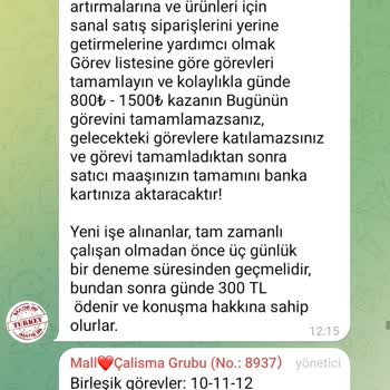 Telegram Ve WhatsApp Dolandı