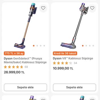 Hepsiburada Yanıltıcılığı 775*36 Ay Denilip Ödemede Gözükmemeli