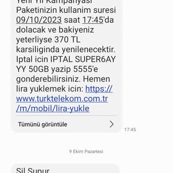 Türk Telekom Telekom Beni Aldattı. 370 TL İstedi 520 TL Kesti. 150 TL Fazla Aldılar