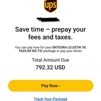 Shipentegra Eksik ve Hatalı Bilgi Vermesi Bize Pahalıya Mal Oldu