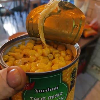 Yurdum Konserve Markasına Ait Mısırdan 2 Seferdir Mısır Saçakları Çıkıyor