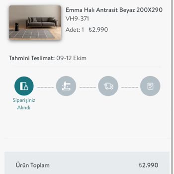 Vivense Teslim Edilmeyen Ürün