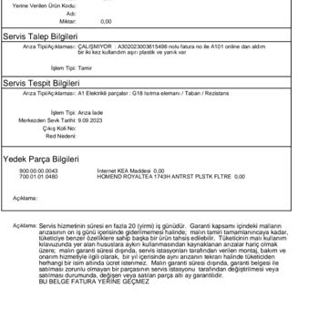 A101 Ve Homend Çaycı Hakkında