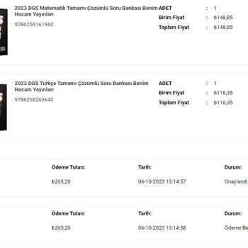 Benim Hocam Yayınevi Kitabımı 4 Gündür Kargoya Veremedi