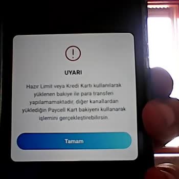 Paycell Bakiyem Olduğu Halde Hesabıma Para Yollama Yapamıyorum