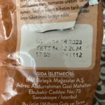 Simbat Kuruyemiş Yer Fıstığından Plastik Parça Çıkması