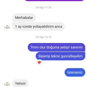 Mery Babynest Tedarik Edilmeyen Ürün İade Edilmeyen Ücret