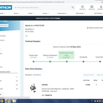 Decathlon Sattığı Ürünün Stoğu Yokmuş