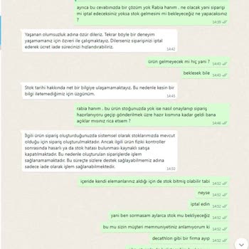 Decathlon Sattığı Ürünün Stoğu Yokmuş