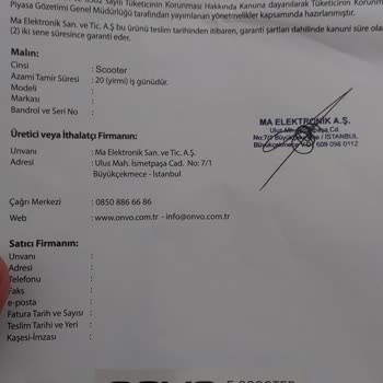 Onvo Ov 012 X Plus Teknik Servis Hatası