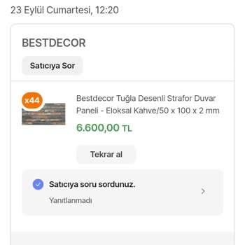 Hepsiburada Sebepsiz İptal Edilen Ürün