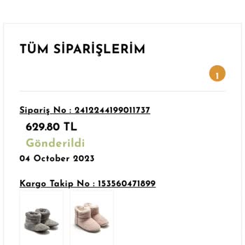 Geç Gönderilen Ve Yanlış Ürün - Twigy İstanbul