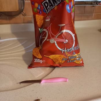 BİM Party Marka Cips İçinden Köpek Mamasına Benzeyen Bir Şey Çıktı