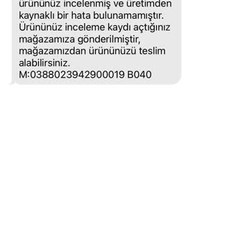 Reebok Ayakkabımın Değişiminin Yapılmaması