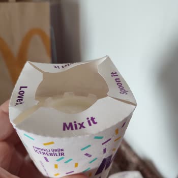 McDonald's Mc Flurry'e Gramaj Standardı Getirilmeli
