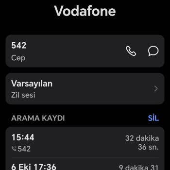 Vodafone Ne Sinyal de Kalite Var Ne Müşteriye Hizmet Var