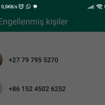 WhatsApp Yabancı Mesajlar WhatsApp Mesajları
