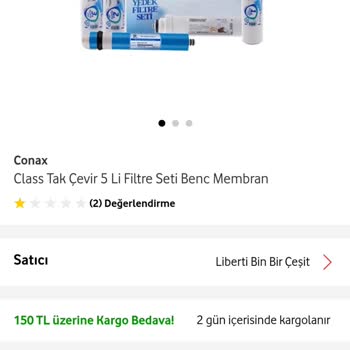 Vodafone Yanımda Uygulamasının Bir Ürünü Kargolamaması